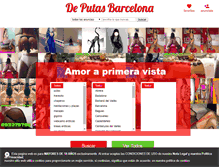 Tablet Screenshot of deputasbarcelona.com